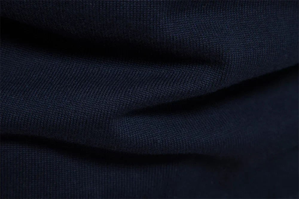 Soft quarter-zip cosy everyday jumper for men | Burk -15