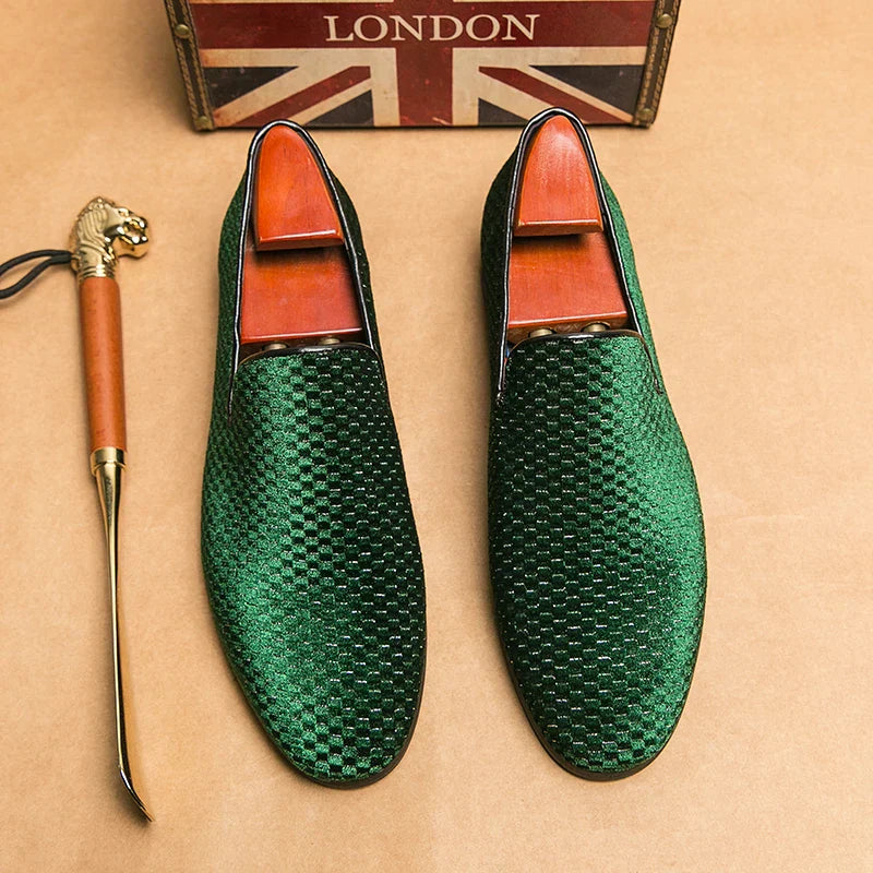 Italian suede slip-on loafers for men | Milano -3