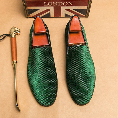 Italian suede slip-on loafers for men | Milano -3