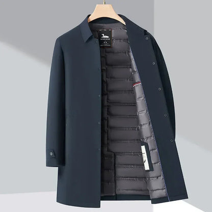 Classic belted everyday trench coat for men | Burke -1