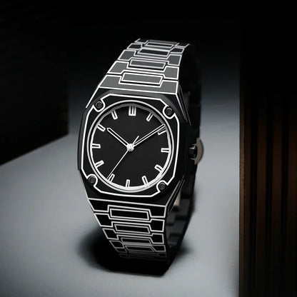 Outline Arc 3D Dial Watch Stylish for Men