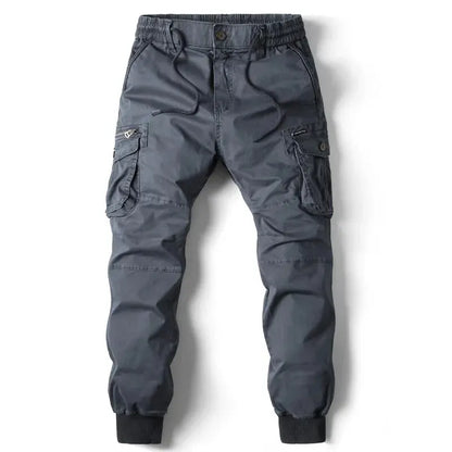 Tapered cargo jogger pants for men | Ravenhaul