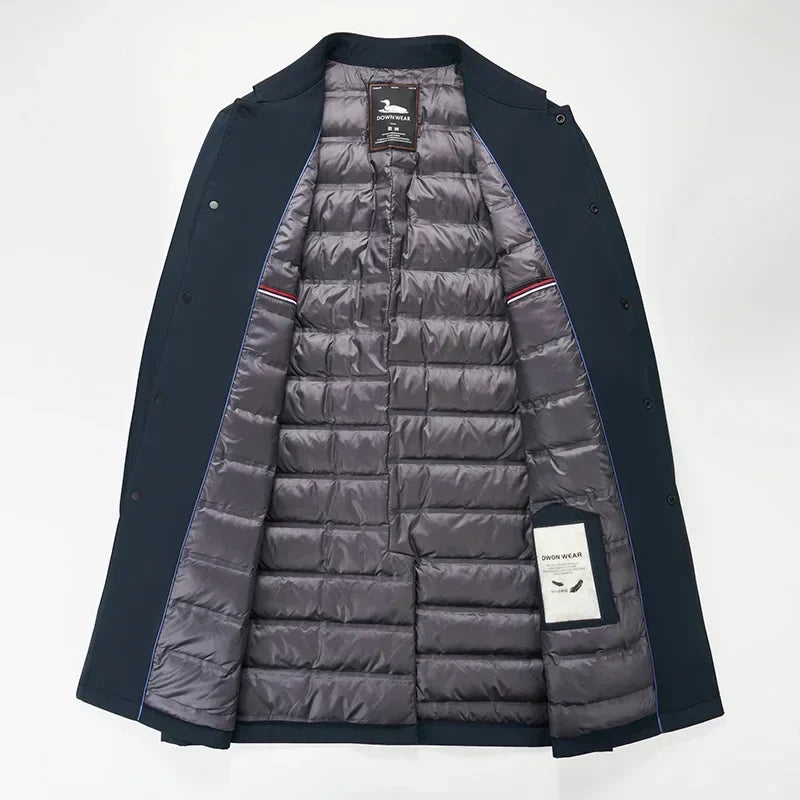 Classic belted everyday trench coat for men | Burke -5