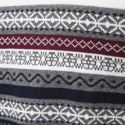 Relaxed zip-front everyday pullover for men | Soho -9