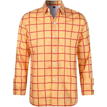 Plaid button-down shirt for men | Marvin