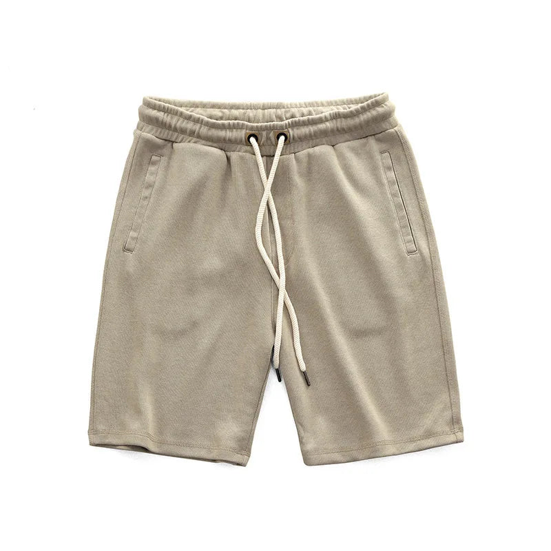 Relaxed knit drawstring everyday shorts for men | Harlan -5