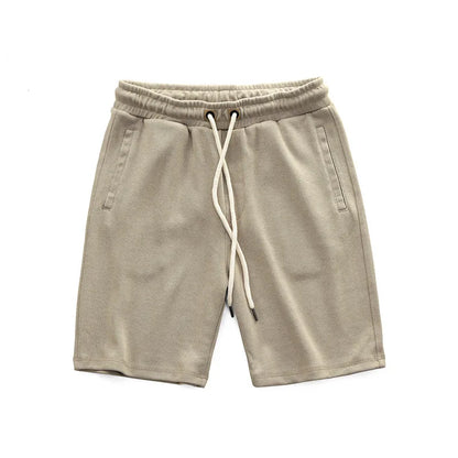 Relaxed knit drawstring everyday shorts for men | Harlan -5