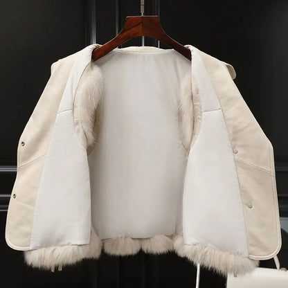 Regal Faux Fur Vest Stylish for Women | Mirelda