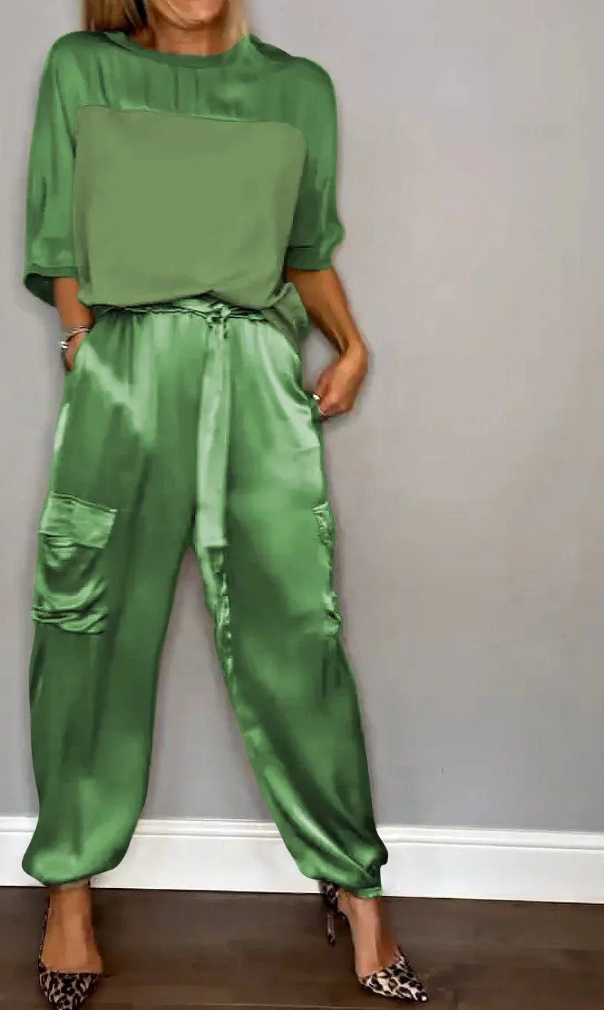 Flowing two-piece outfit set for women | Averielle