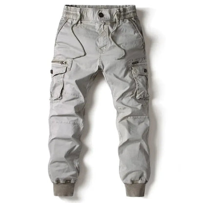 Tapered cargo jogger pants for men | Ravenhaul