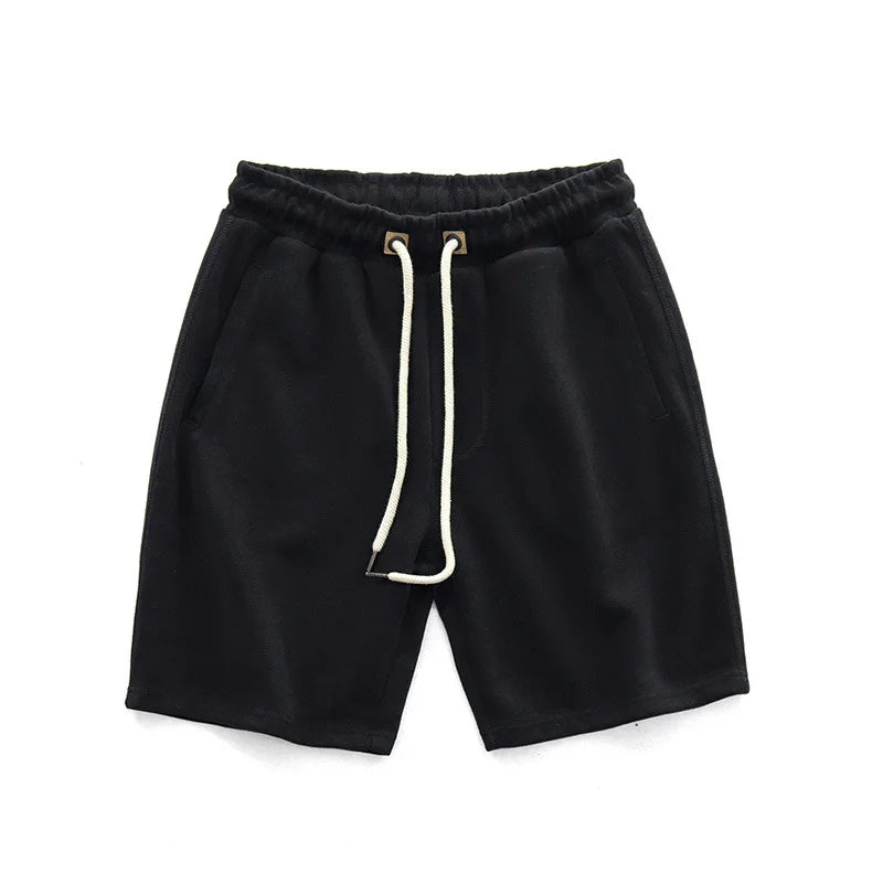 Relaxed knit drawstring everyday shorts for men | Harlan -7
