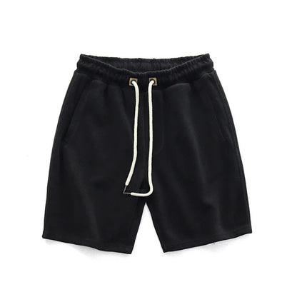 Relaxed knit drawstring everyday shorts for men | Harlan -7