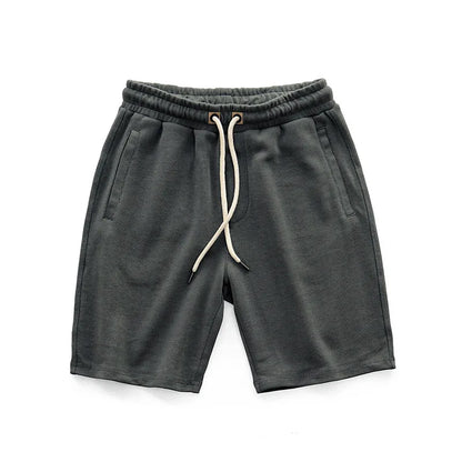 Relaxed knit drawstring everyday shorts for men | Harlan -6