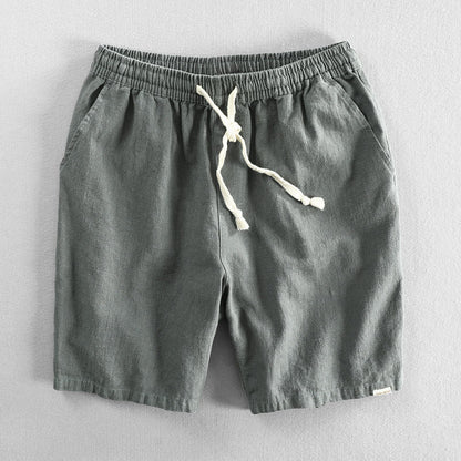 Minimal drawstring casual everyday shorts for men | Kenji -3