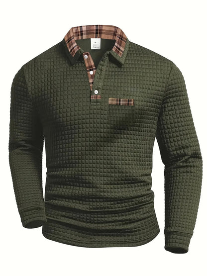 Classic casual character shirt for men | Sven -1