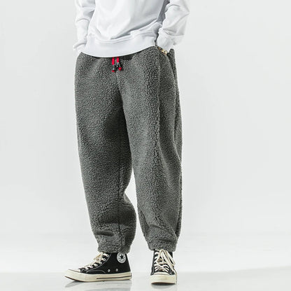 Relaxed fleece drawstring everyday sweatpants for men | Weekender -4