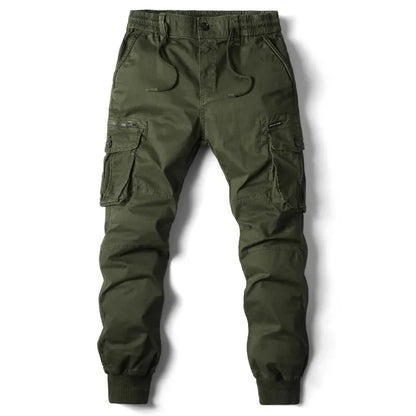 Tapered cargo jogger pants for men | Ravenhaul