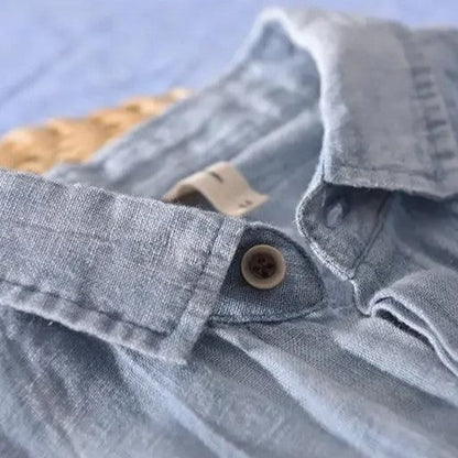 Pacific Linen Short Sleeve Shirt Men| Arvello