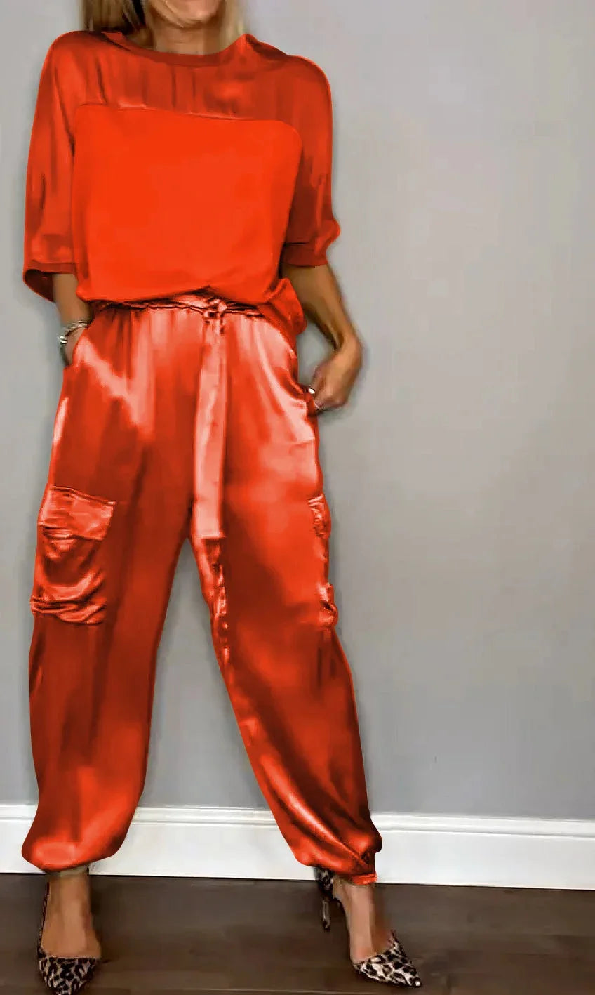 Flowing two-piece outfit set for women | Averielle