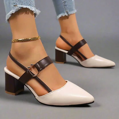Comfortable elegant everyday heels for women | Elowen -2