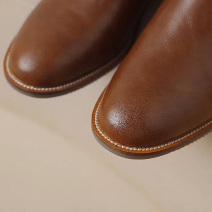 Adeline Knee-High Leather Boots Stylish for Women | Seradina