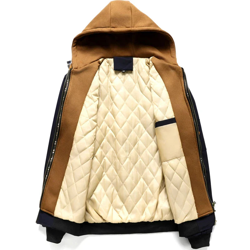 Mason Hooded Bomber Jacket Men | Kordell