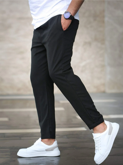 Premium stretch tailored trousers for men | Pantaloni -8