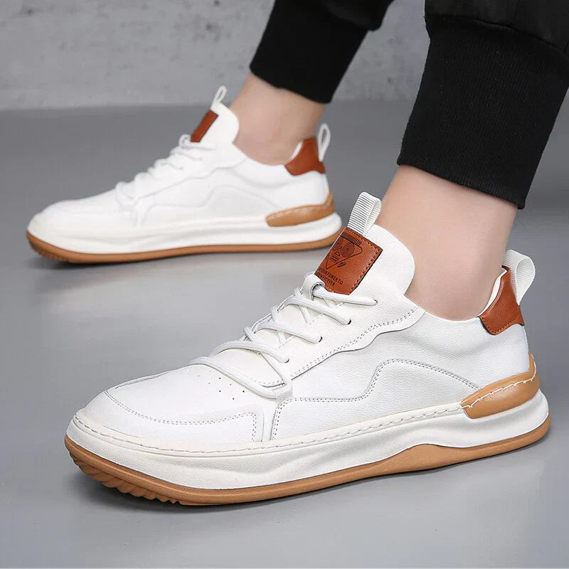 Noble Italian leather everyday trainers for men | Noble Italiana -13
