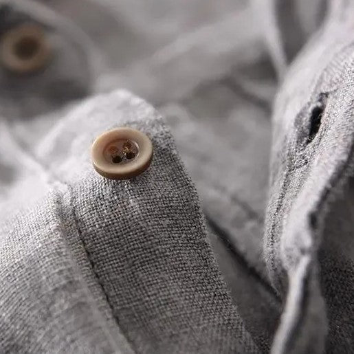 Pacific Linen Short Sleeve Shirt Men| Arvello