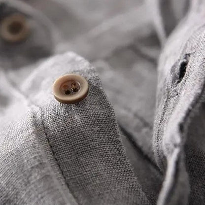Pacific Linen Short Sleeve Shirt Men| Arvello