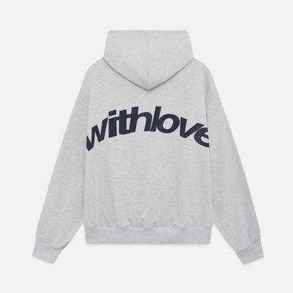 Modern relaxed everyday hooded pullover for women | Elara -12