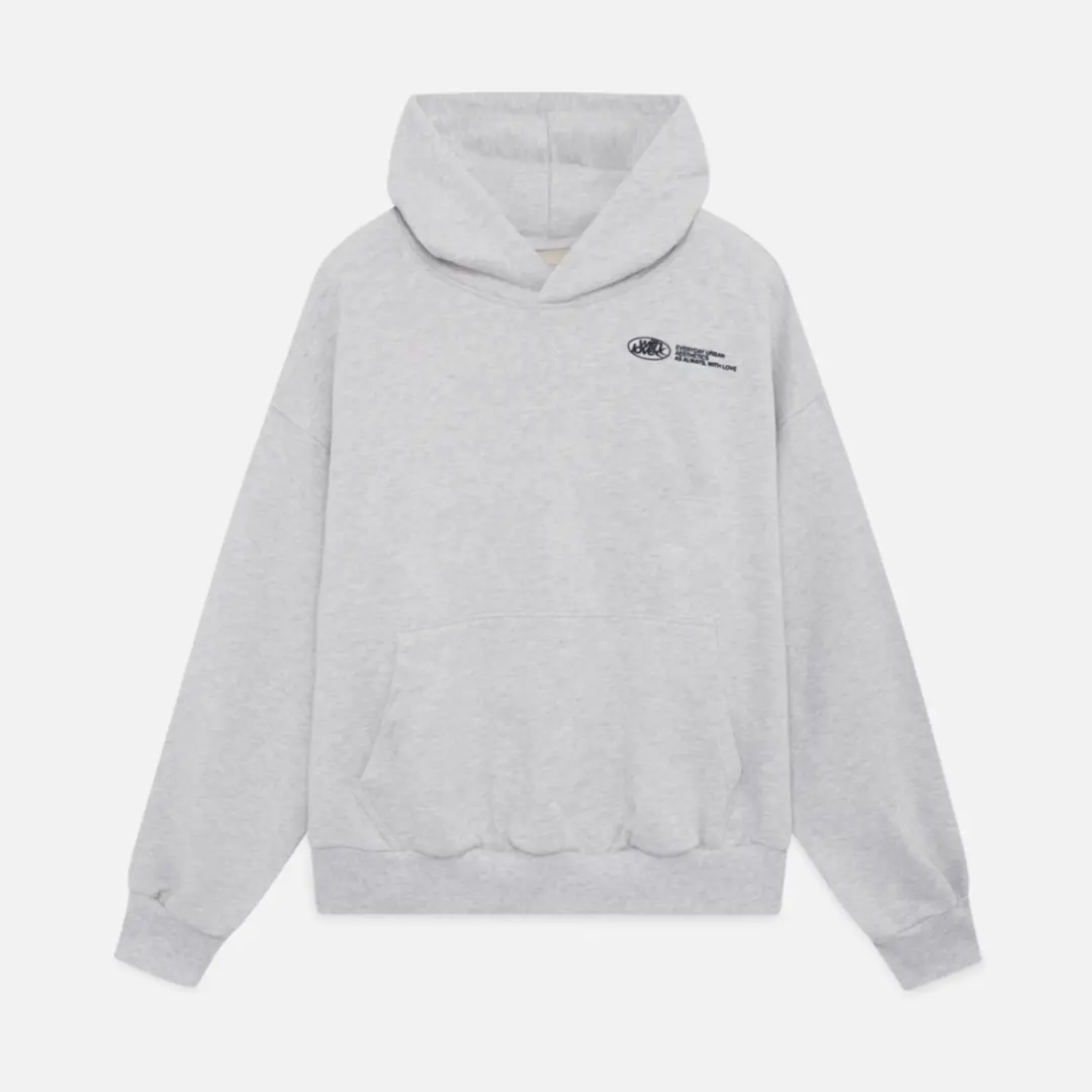 Modern relaxed everyday hooded pullover for women | Elara -9
