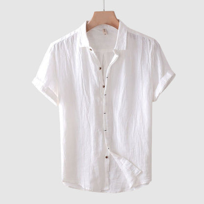 Lightweight short-sleeve casual shirt for men | Bologna Theodore -3