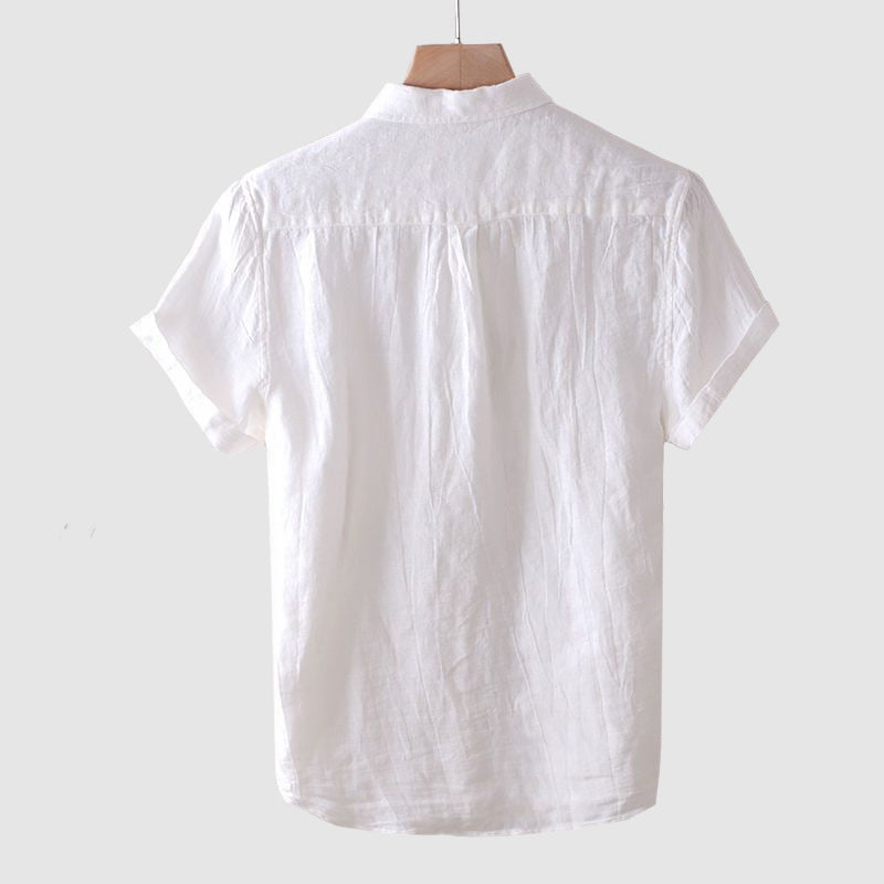 Lightweight short-sleeve casual shirt for men | Bologna Theodore -6