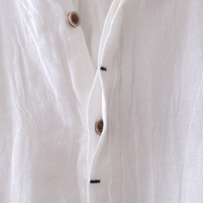 Lightweight short-sleeve casual shirt for men | Bologna Theodore -7