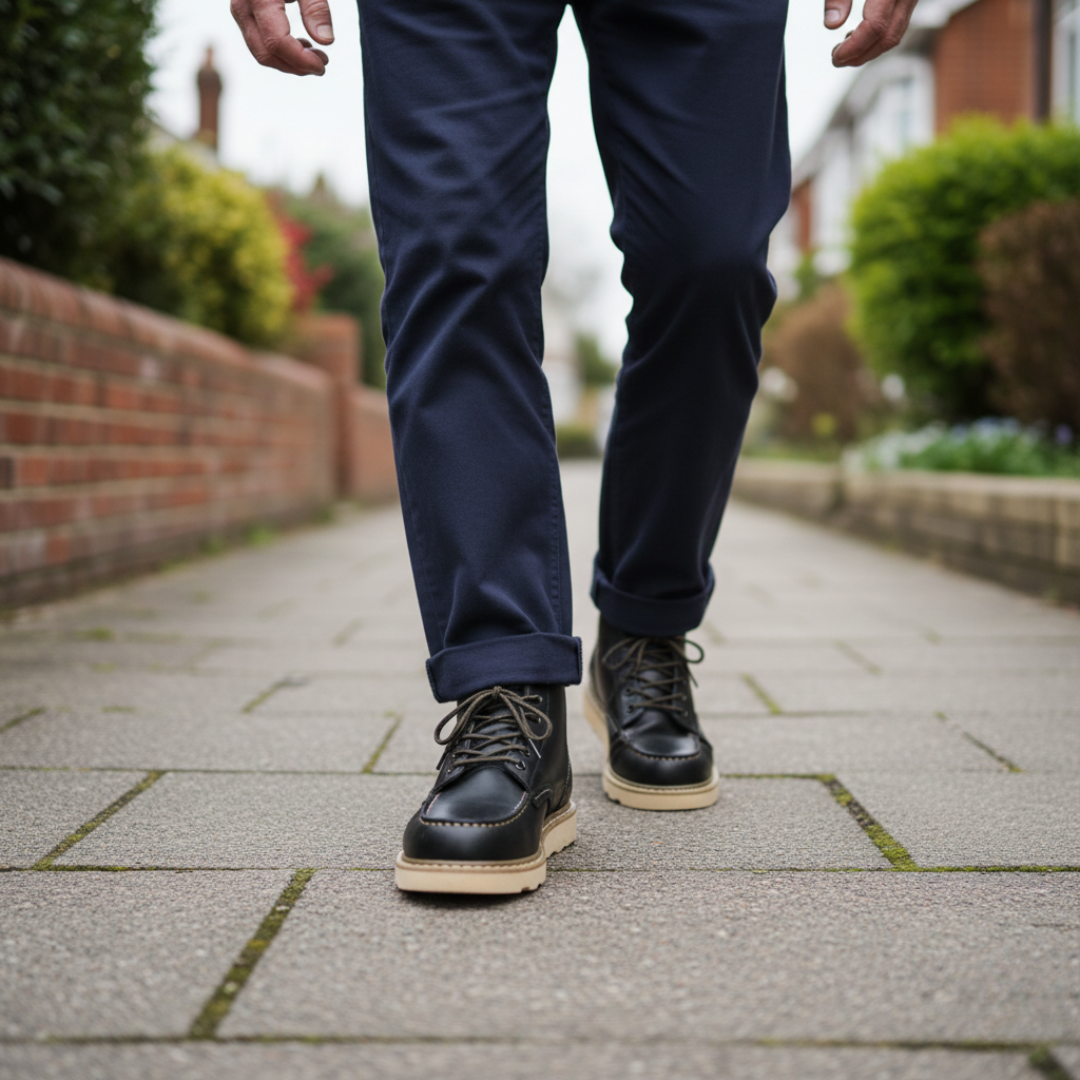 Fur-lined comfort boots for men | Harrison