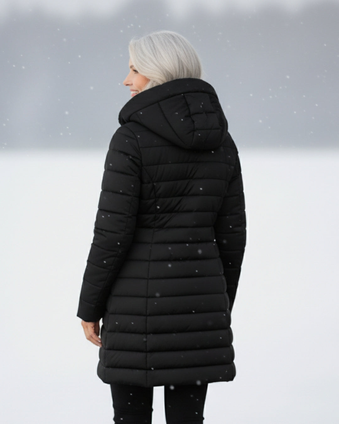 Fleece-Lined Quilted Puffer Coat for Women | Jami