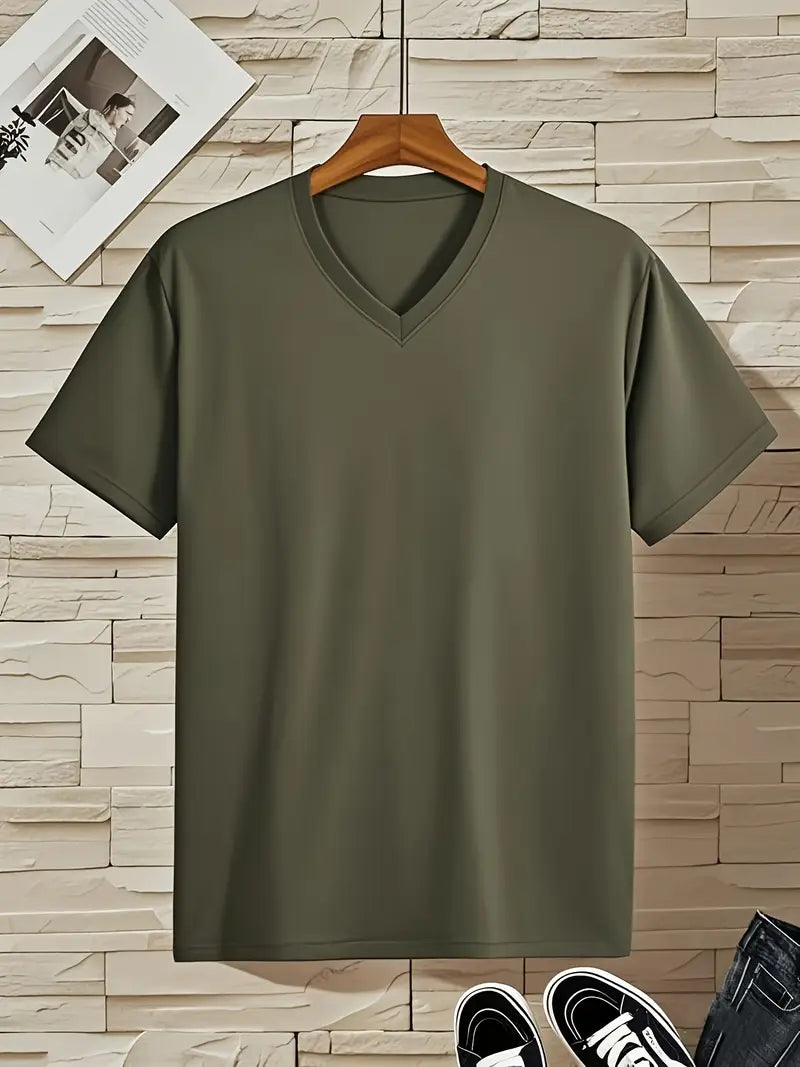 Chic short-sleeve casual everyday shirt for men | Franky -12