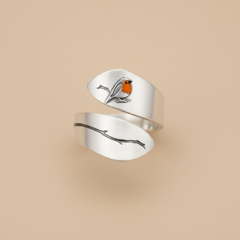Charming Robin Bird Drop Earrings for Women | Robinelle