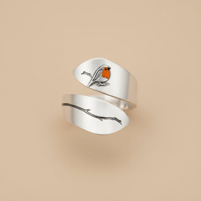 Charming Robin Bird Drop Earrings for Women | Robinelle