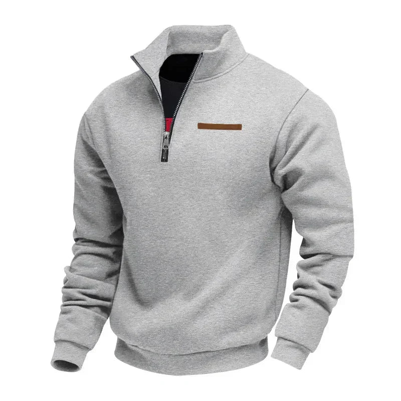 Soft cosy fleece pullover for men | Adrien -2