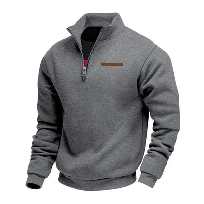 Soft cosy fleece pullover for men | Adrien -9