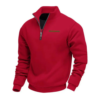 Soft cosy fleece pullover for men | Adrien -5