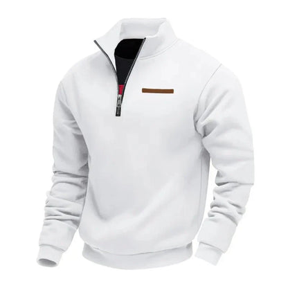 Soft cosy fleece pullover for men | Adrien -7