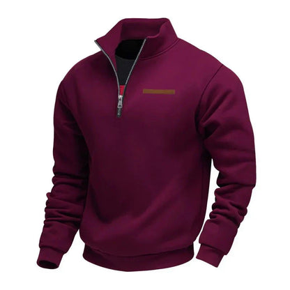 Soft cosy fleece pullover for men | Adrien -6