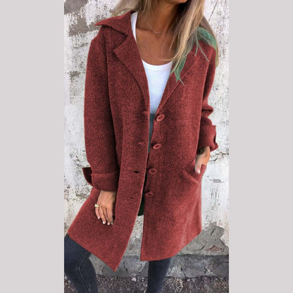 Casual long coat for women | Baylea