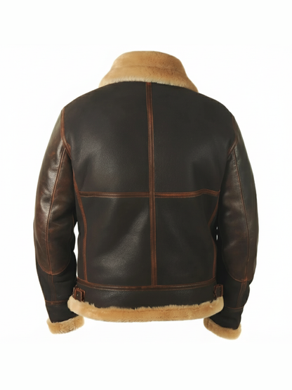Classic pilot-style heritage jacket for men | Jakub -3