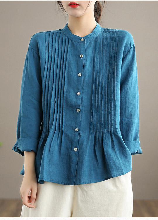 Organic White Linen Shirt Tunic Classic for Women | Celestine
