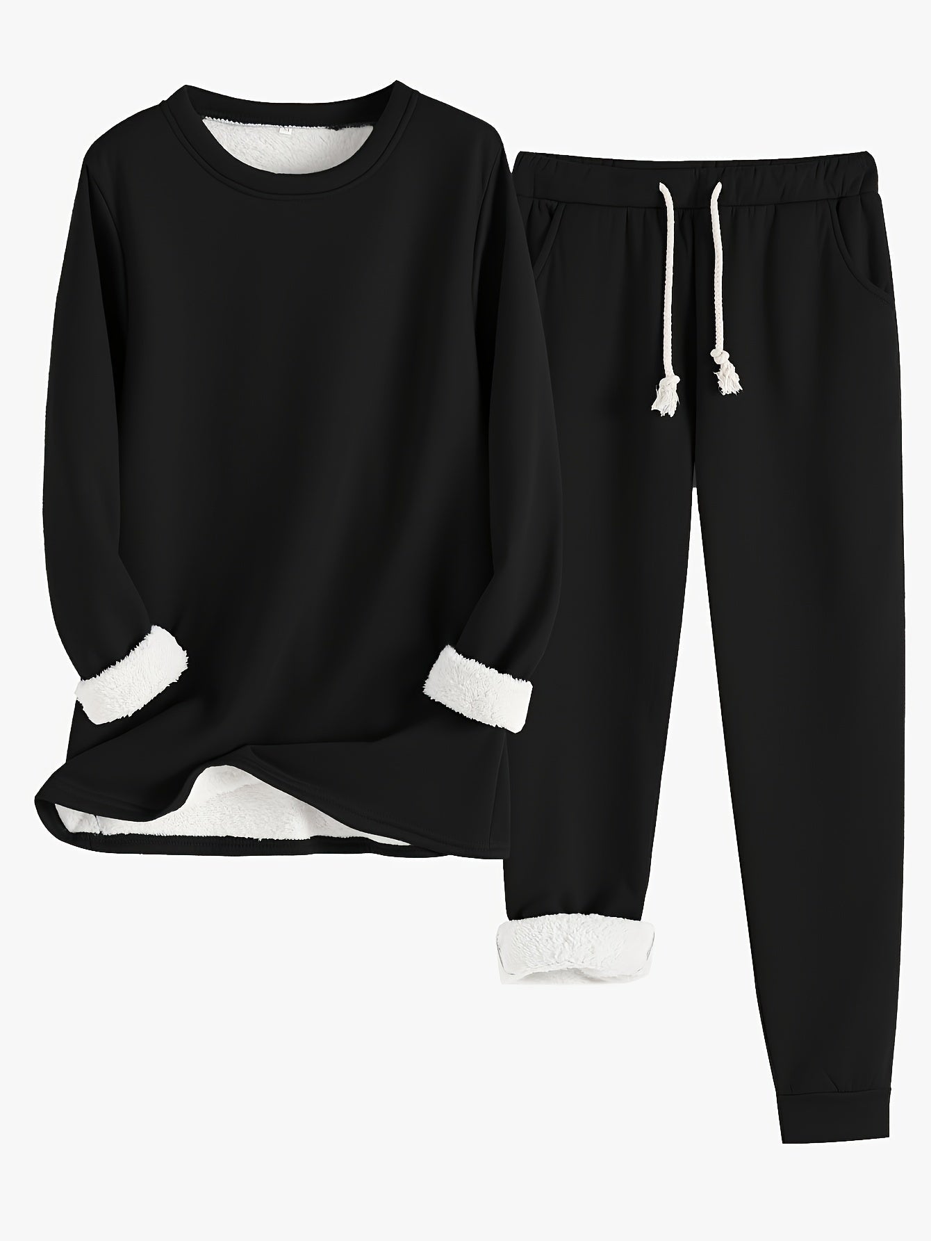 Relaxed two piece lounge set for women | Mireya