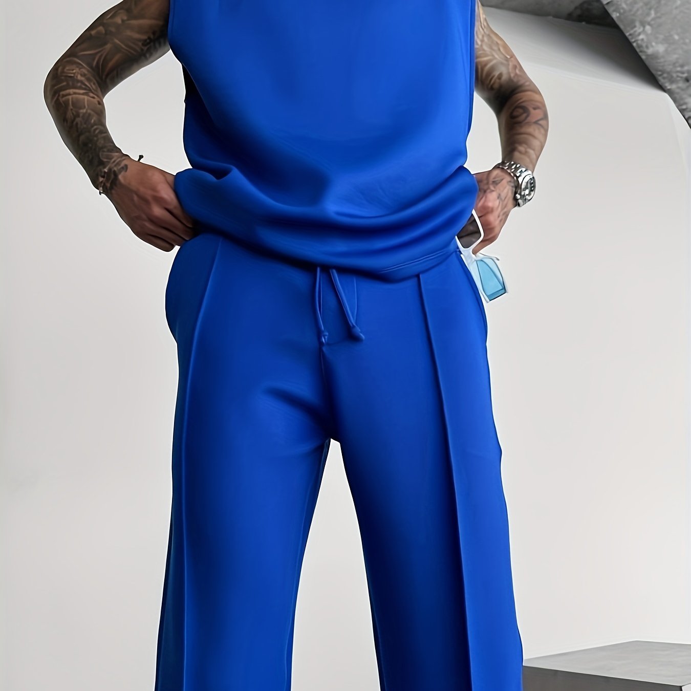 Smart pleated tailored everyday trousers for men | Ellison -25